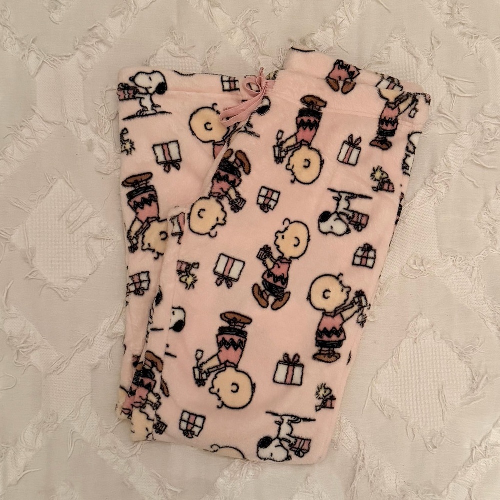 Snoopy Holiday Fleece PJ Pants